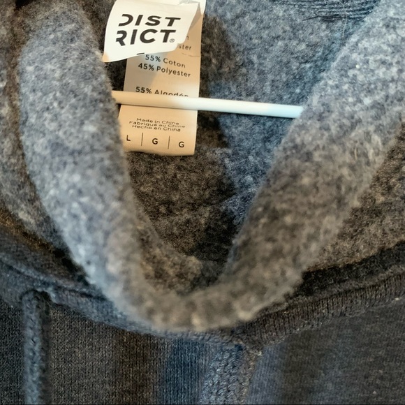 Grey European Styled hoodie - Picture 2 of 3